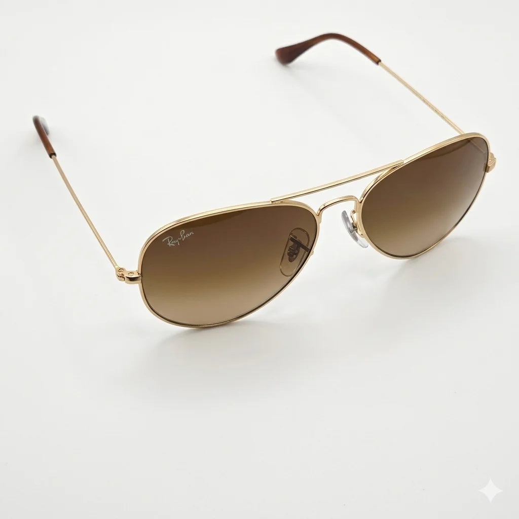 Ray-Ban Aviator Gold 100% Uv Protection